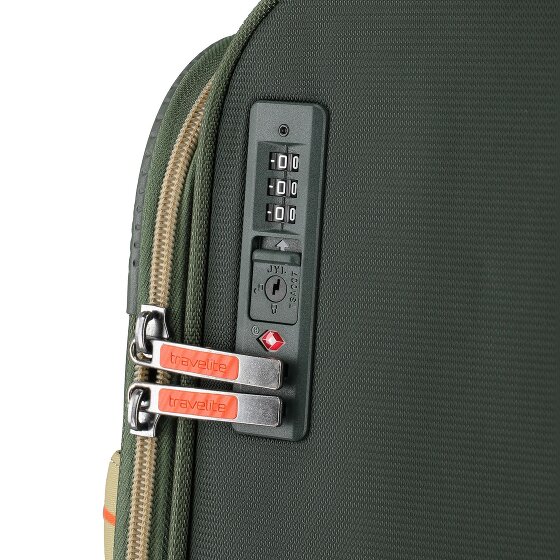 Travelite Color Craze 4 kółka Zestaw walizek 3-części z plisą rozprężną