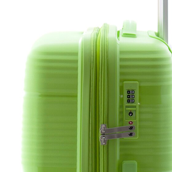 Gladiator 0800 4 kółka Walizka 65 cm z plisą rozprężną