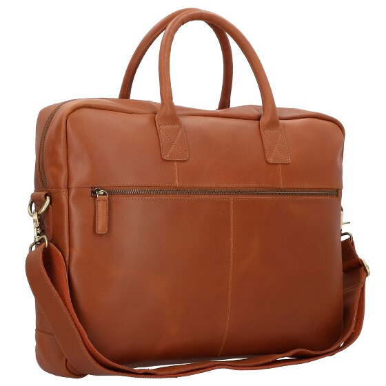 Burkely Vintage Max Briefcase Leather 44 cm Komora na laptopa