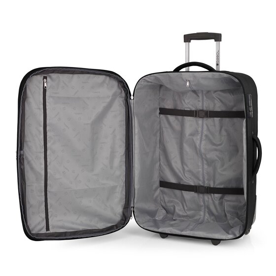 Gabol Orbit 2 kółka Walizka kabinowy 55 cm z plisą rozprężną