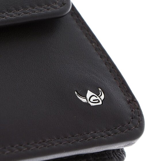 Golden Head Polo Portfel Ochrona RFID Skóra 10.5 cm