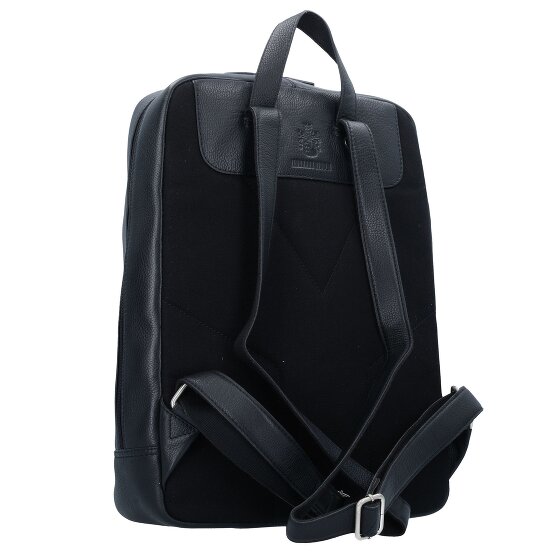 Leonhard Heyden Berlin Plecak skórzany 42 cm Komora na laptopa