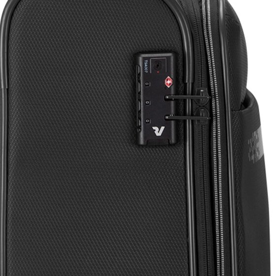 Roncato Jazz 4.0 4 kółka Walizka kabinowy S 55 cm z plisą rozprężną