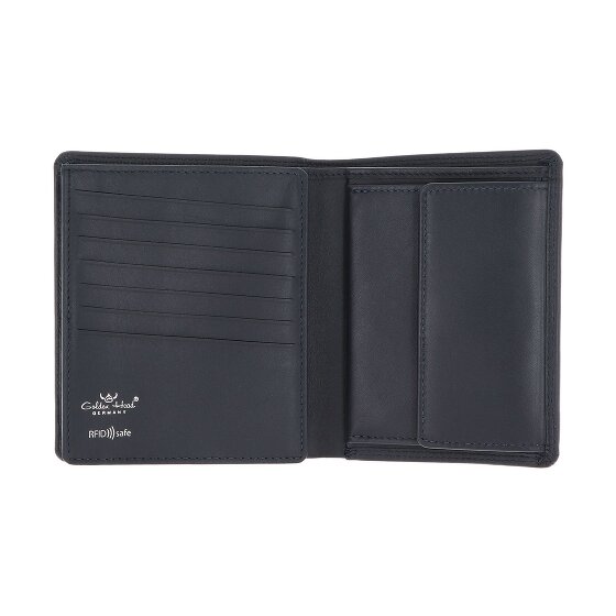 Golden Head Polo Wallet RFID Leather 10 cm