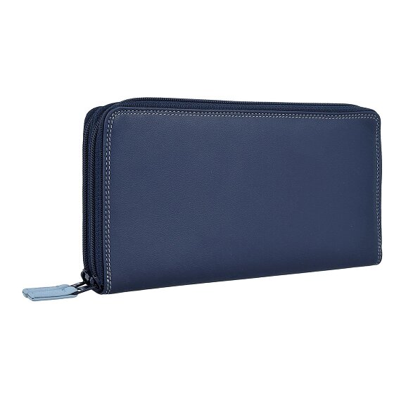 Mywalit Duża podwójna portmonetka skórzana 18 cm