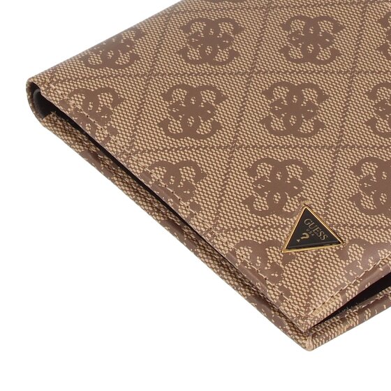 Guess Mito Portfel Ochrona RFID Skórzany 12 cm