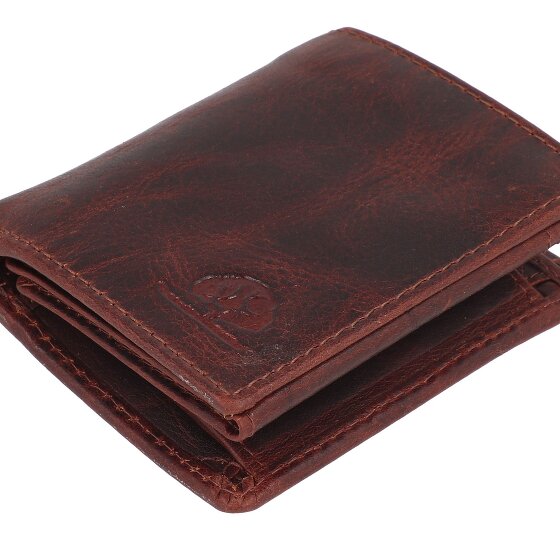 Greenburry Rugged Portfel Ochrona RFID Skórzany 8.5 cm