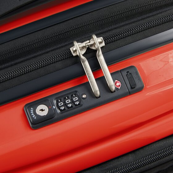 Delsey Paris 4-kołowy wózek kabinowy Shadow 5.0 z przegrodą na laptopa 55 cm i rozszerzaną plisą