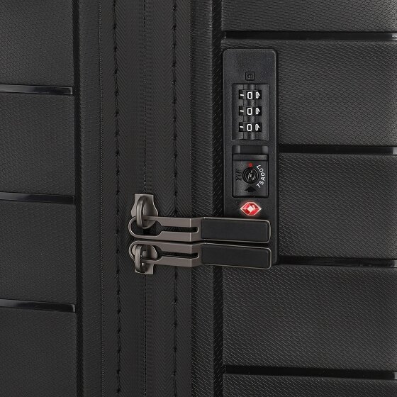 Travelite Mooby 4 kółka Zestaw walizek 3-części z plisą rozprężną