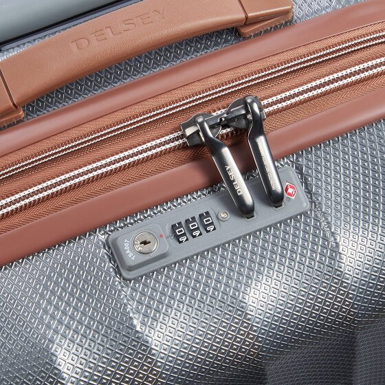 Delsey Paris Carrousel 4 kółka Zestaw walizek 3-części z plisą rozprężną