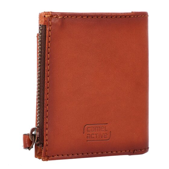 camel active Ładny skórzany portfel RFID 8 cm