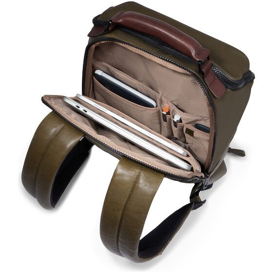 Piquadro Harper Plecak Skórzany 44 cm Komora na laptopa