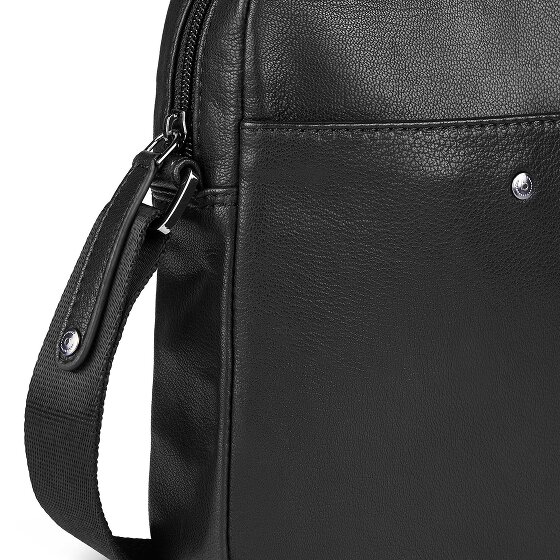 bugatti Black Magic Mini Torba Torba na ramię Skórzany 17 cm