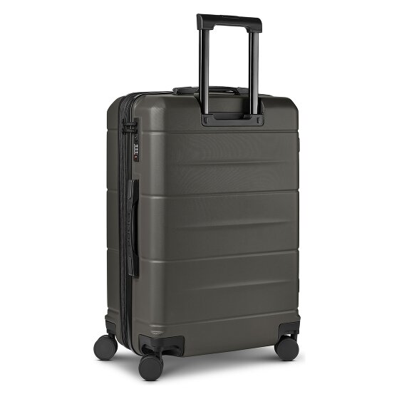 Police London 4 kółka Walizka 64 cm z funkcją poszerzenia