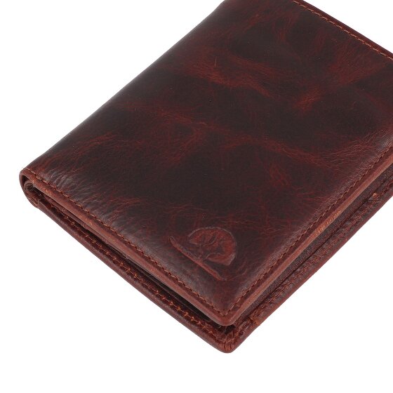 Greenburry Rugged Portfel Ochrona RFID Skórzany 12.5 cm