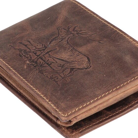 Greenburry Vintage Portfel Skórzany 12.5 cm