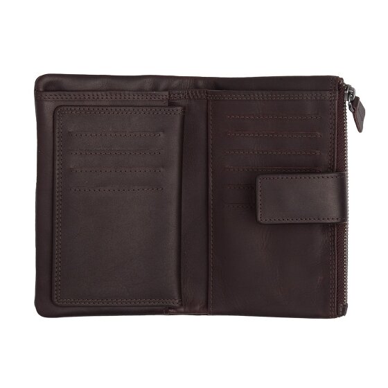 The Chesterfield Brand Landau Portfel Ochrona RFID Skórzany 9.5 cm