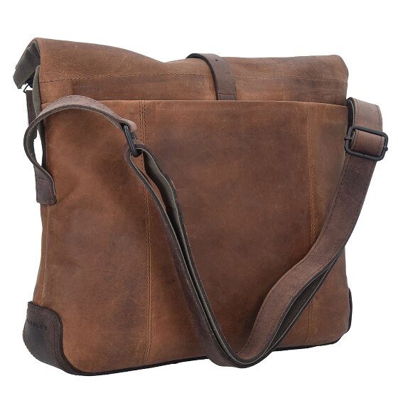 Harold's Twister Messenger Leather 36 cm Komora na laptopa