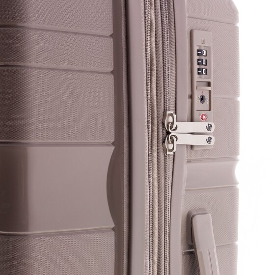 Gladiator 3800 4 kółka Walizka 67 cm z plisą rozprężną