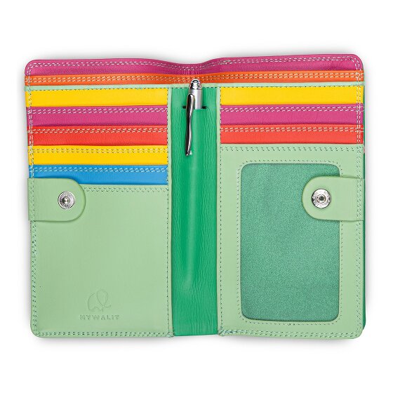 Mywalit Portfel Ochrona RFID Skórzany 8 cm