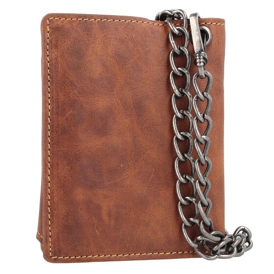 Greenburry Vintage Cafe Racer Wallet RFID Leather 9,5 cm