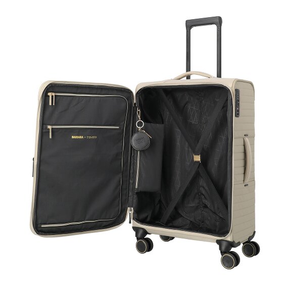 Travelite Barbara Stepp 4 kółka Walizka M 68 cm z plisą rozprężną