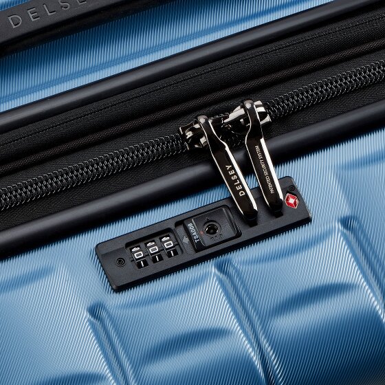 Delsey Paris Longitude 4 kółka Walizka 81 cm z plisą rozprężną