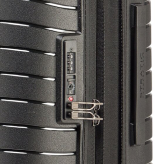 Stratic Novium 4 kółka Walizka M 65 cm z plisą rozprężną