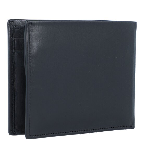 Esquire Nowy jedwabny portfel skórzany 10,5 cm