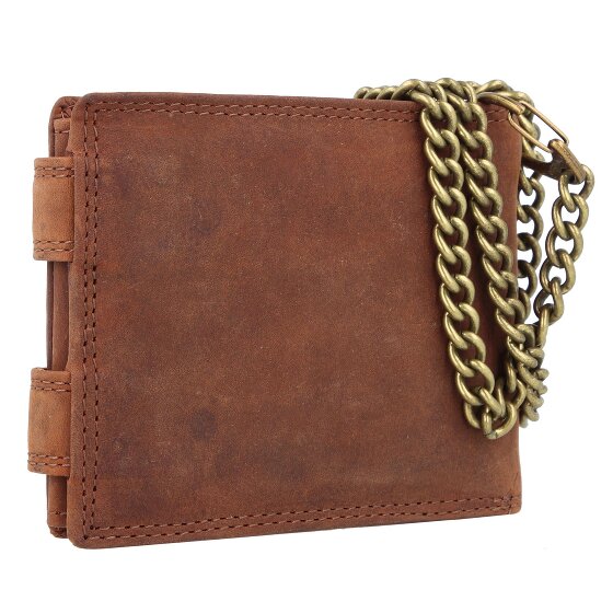 Greenland Nature Montenegro Portfel Ochrona RFID Skóra 12 cm