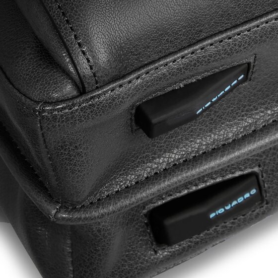 Piquadro Solm Teczka Skórzany 42 cm Komora na laptopa
