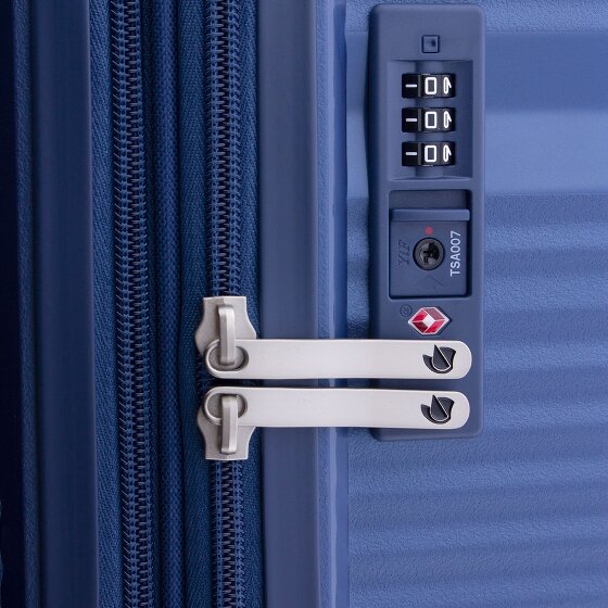 Gladiator 0800 4 kółka Walizka 76 cm z plisą rozprężną