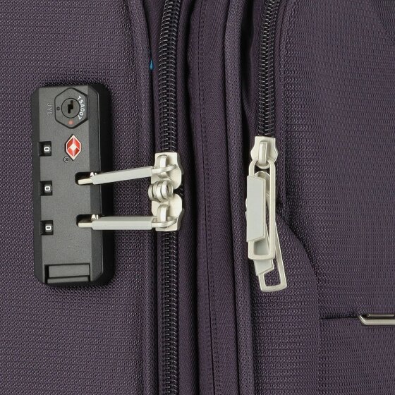 Worldpack Zestaw walizek Victoria na 4 kółkach, 3-częściowy, z elastycznym zagięciem