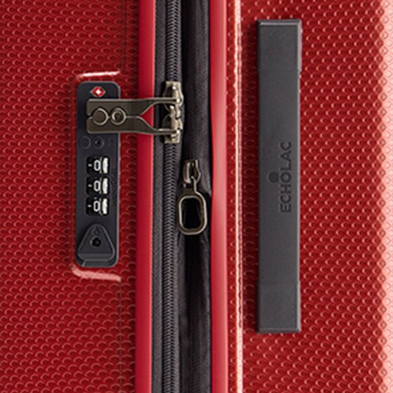 Echolac Logic Pro 4 kółka Zestaw walizek 3-części z plisą rozprężną