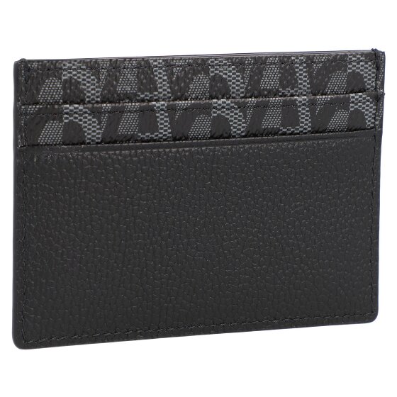 AIGNER Skórzane etui na karty kredytowe z logo 10 cm