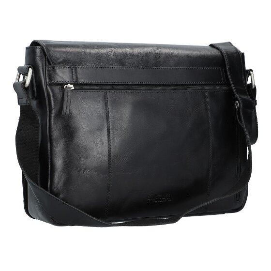 Leonhard Heyden Cambridge Messenger Leather 38 cm przegroda na laptopa