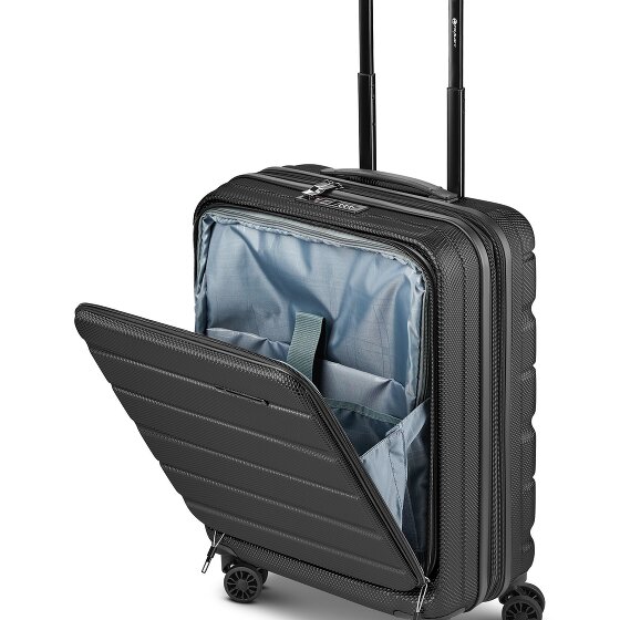 Franky Munich 4.0 4 kółka Walizka kabinowa 55 cm Komora na laptopa z funkcją poszerzenia