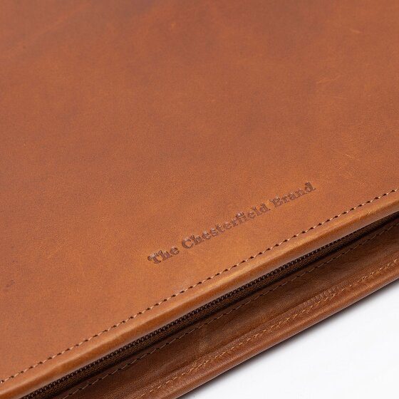 The Chesterfield Brand Moreton Sprawa pisania Skórzany 28 cm