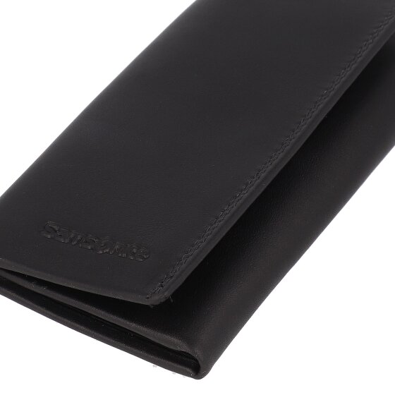 Samsonite Attack 2 SLG Portfel z kluczem Skórzany 6.5 cm