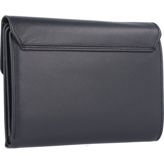 Esquire Skórzany portfel Helena RFID 14 cm