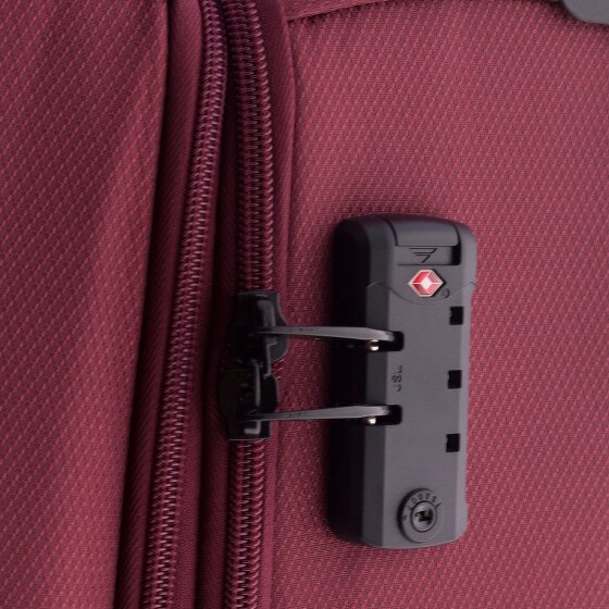 Gladiator 4700 4 kółka Walizka kabinowy 55 cm z plisą rozprężną