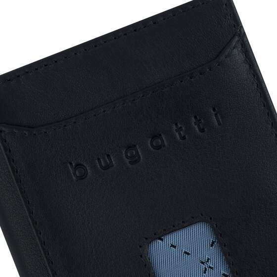bugatti Secure Slim Portfel Ochrona RFID Skórzany 8 cm