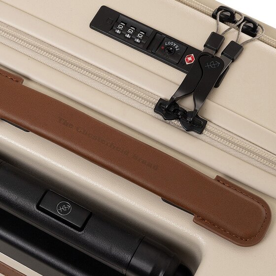 The Chesterfield Brand Zuna 4 kółka Walizka kabinowy S 55 cm Komora na laptopa