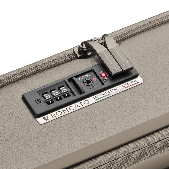 Roncato Florence 4 kółka Zestaw walizek 3-części z plisą rozprężną