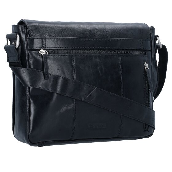 Leonhard Heyden Cambridge Messenger Leather 32 cm przegroda na laptopa