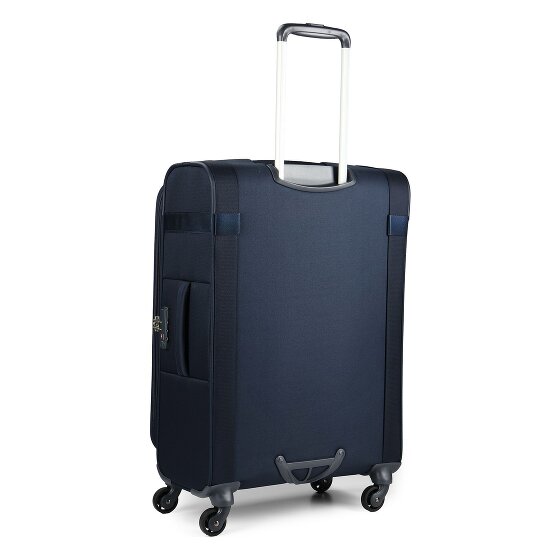 Samsonite Citybeat 4 kółka Walizka 66 cm z plisą rozprężną