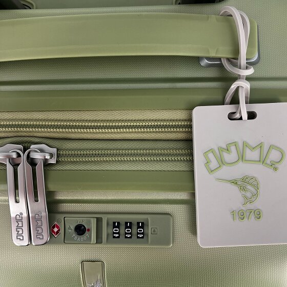 Jump Evae 4 kółka Walizka kabinowy 55 cm z plisą rozprężną