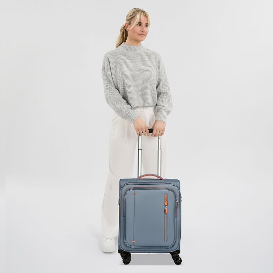 American Tourister Cloudrider 4 kółka Walizka kabinowy S 55 cm z plisą rozprężną