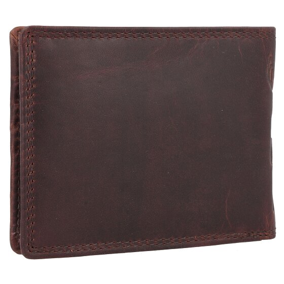 Jack Kinsky Monterey Portfel Ochrona RFID Skórzany 11.5 cm
