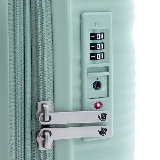 Gladiator 0800 4 kółka Walizka kabinowy 55 cm z plisą rozprężną